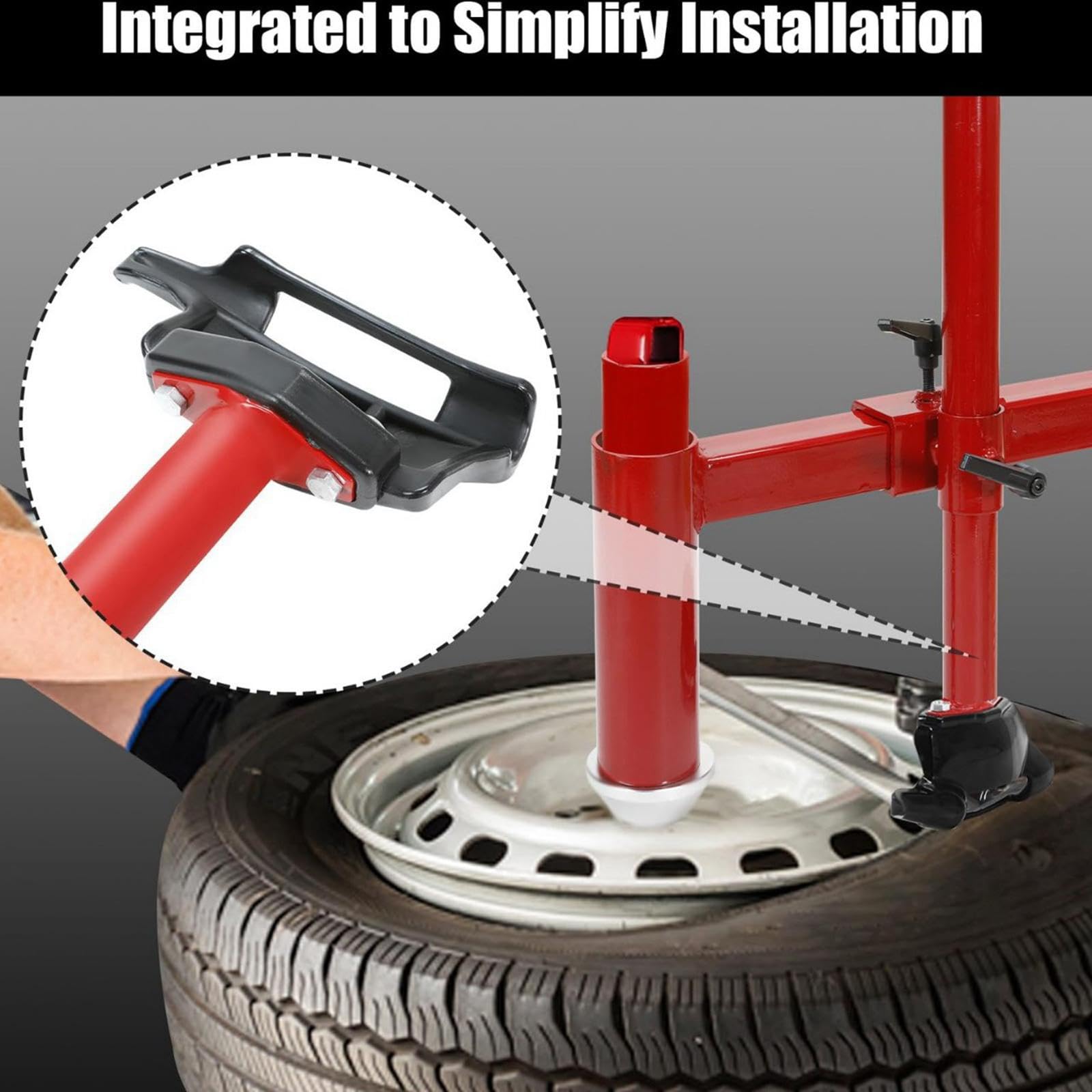 Compatibile Con La Maggior Parte Delle Auto Kit Acciaio | versatile, per officine e garage, staffa inclusa, pratica