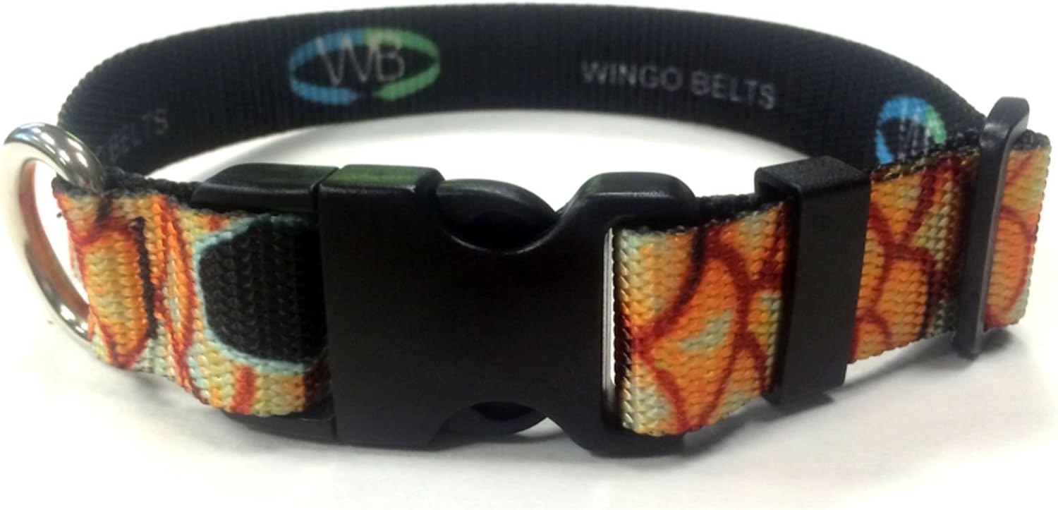 Wingo Belts Dog Collars L/XL Redfish