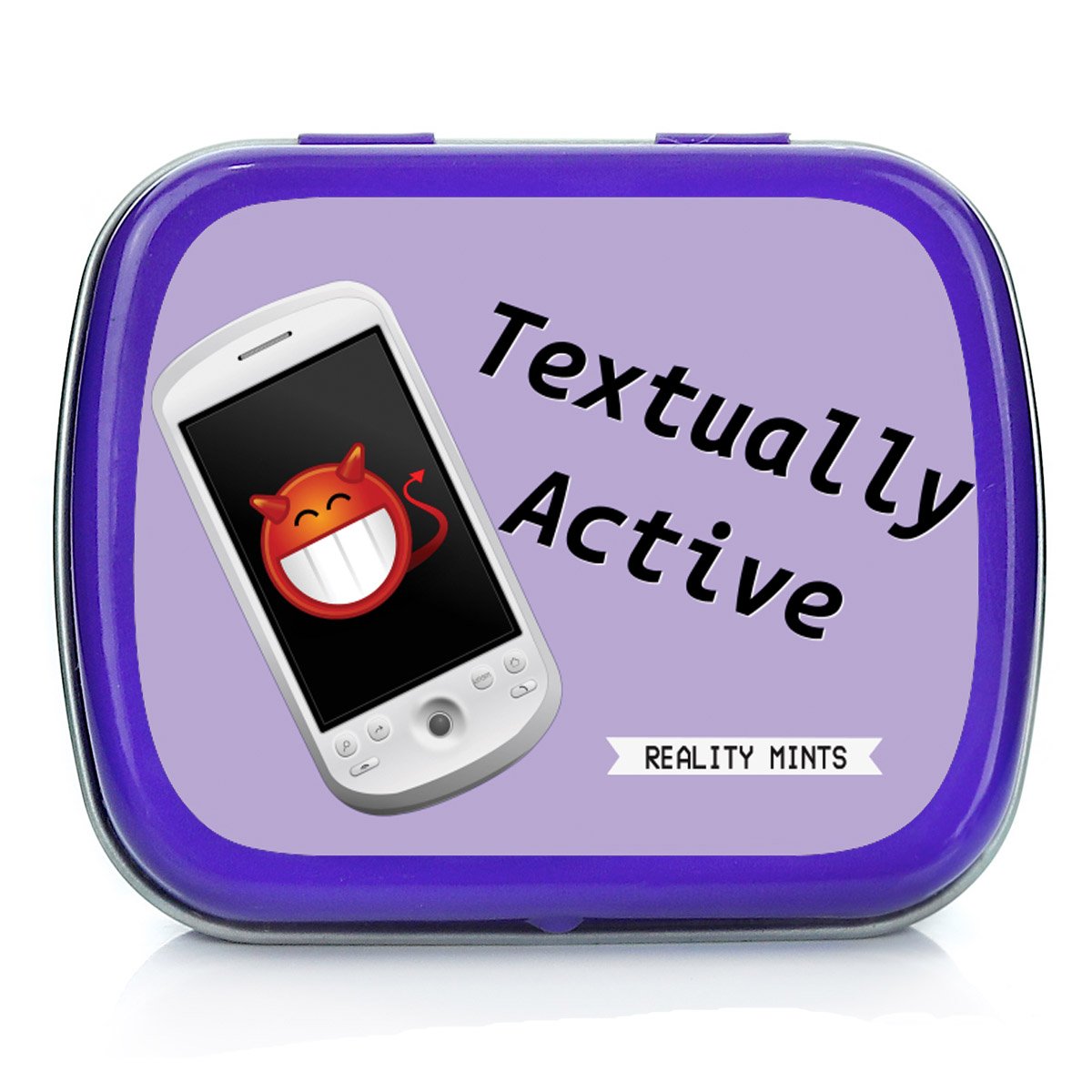 Buy Gears Out Textually Active Mints Devil Emoji Cell Phone Design