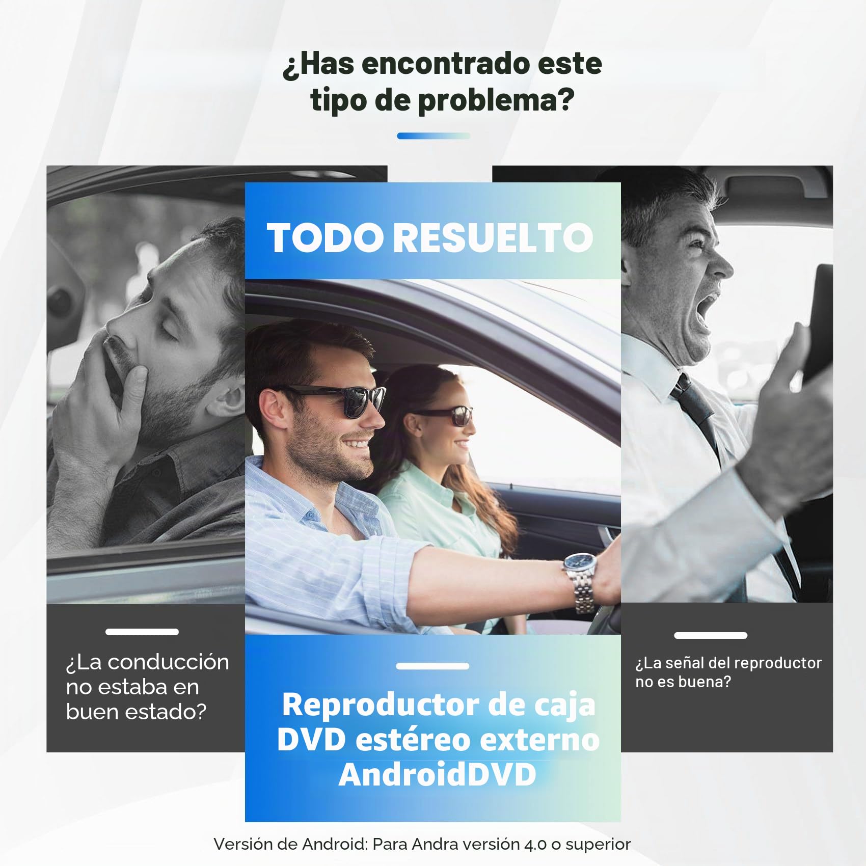 Interfaz USB 2.0 para radio de coche, reproductor de CD/DVD, estéreo externo para Android