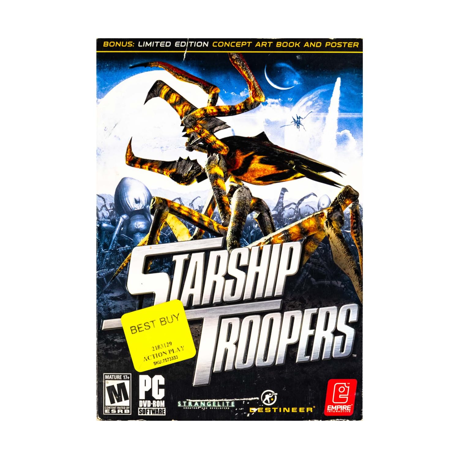 【レア】Starship Troopers win95/98 PCゲーム レア】Starship Troopers win95/98 PCゲーム Starship Troopers