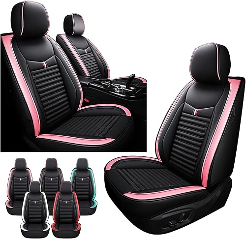 Fundas de asiento de automóvil para Acura MDX 2001-2024, fundas estándar de cuero para asiento de automóvil, funda universal antideslizante para