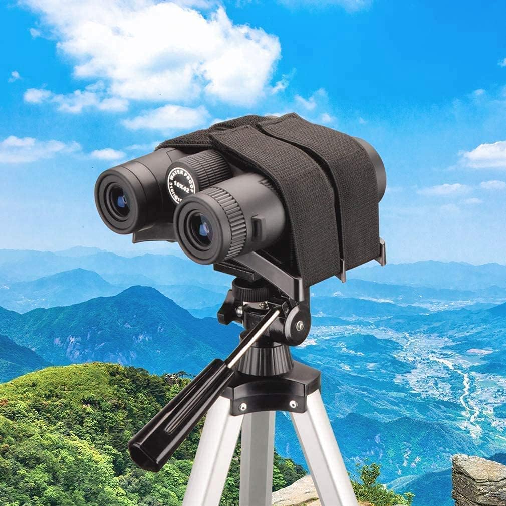 CelticBird Universal Binocular Tripod Mount -1/4-20 - for Stable Connecting Binocular and Tripod - Compatible with Most Tripods