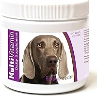 Vista 21 de Healthy Breeds Multivitamínico siberiano Husky para perros, suplemento diario recomendado por veterinarios, sabor a tocino, 60 masticables suaves