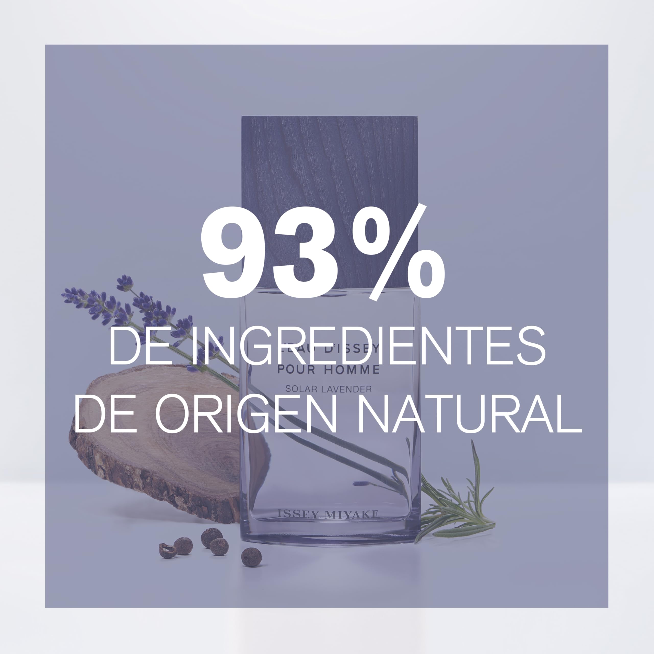 Issey Miyake - L'Eau d'Issey pour Homme Solar Lavender Eau de Toilette Intense - Perfume de hombre con notas Lavanda, madera de sándalo y pimienta de Sichuan - Disponible en varios tamaños