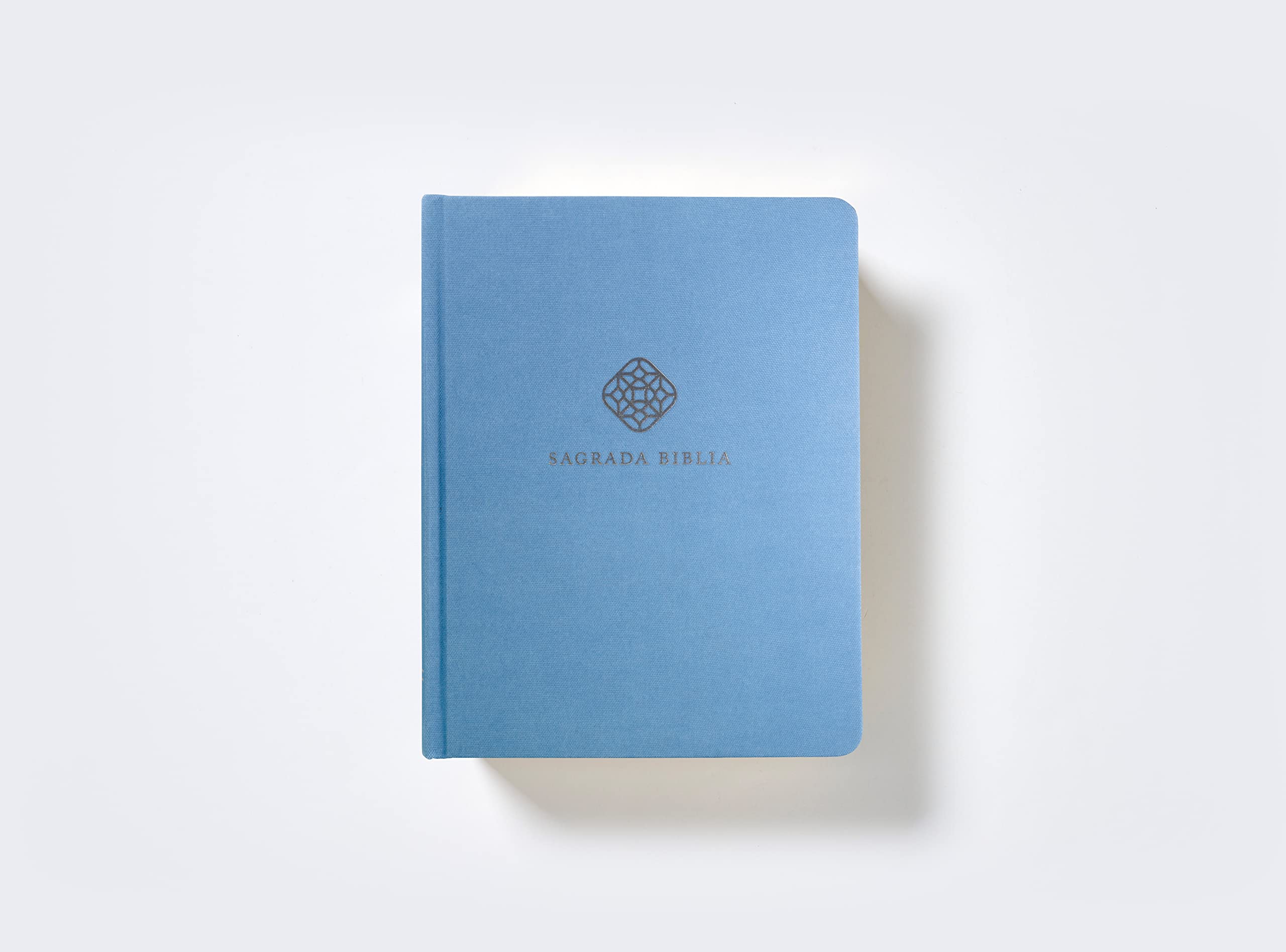 Biblia Católica de apuntes, Tapa dura/tela, Azul, Comfort Print (Spanish Edition)