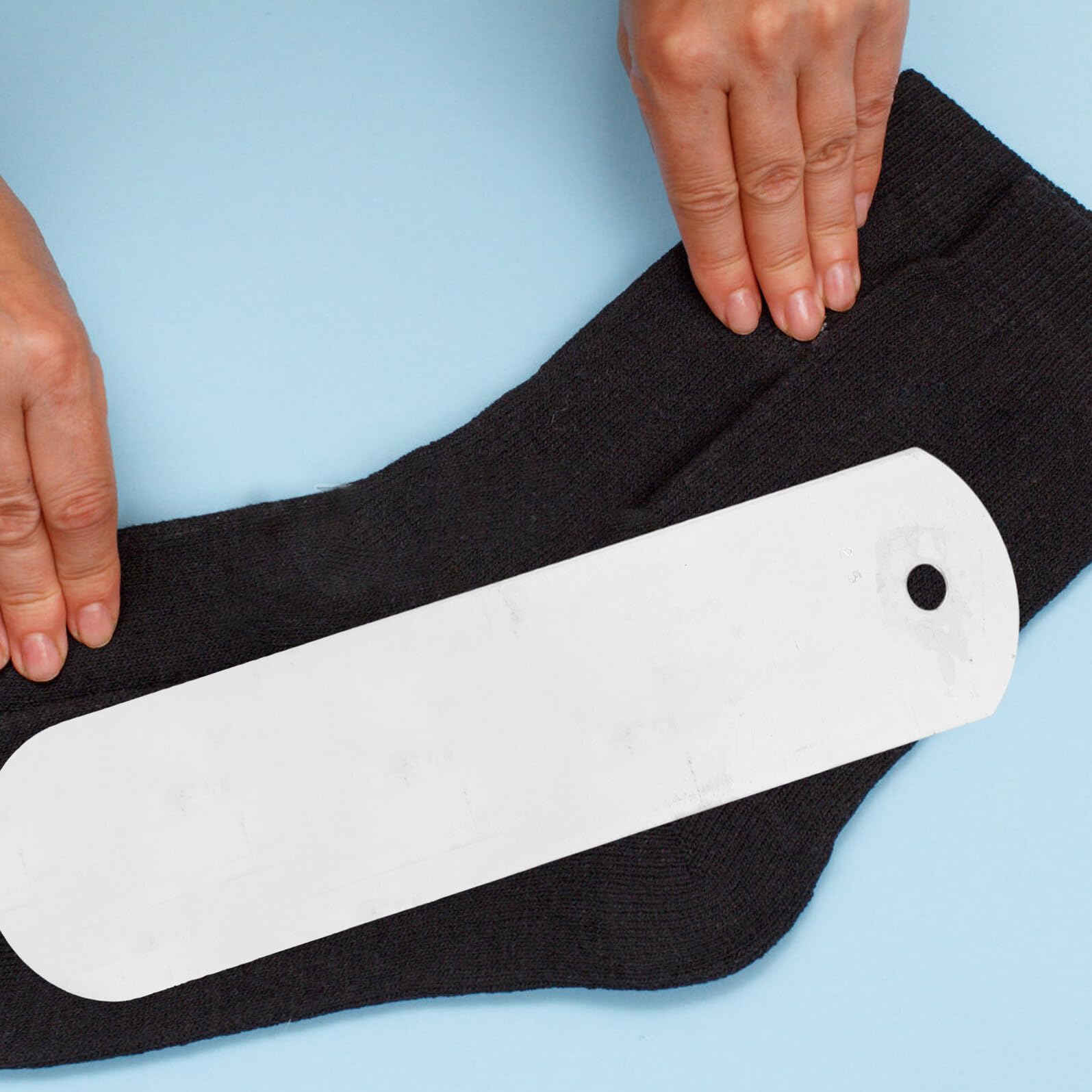 POPETPOP Gabarits Bloqueur de Chaussettes en Aluminium Léger à Chaussettes Droites Meilleure Expérience de Transfert pour Sublimation et Transfert à Chaud