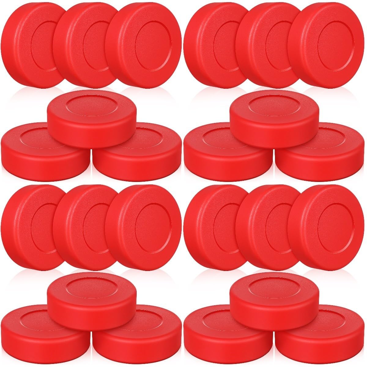 Yardwe Rondelle Stupide Palet Hockey Blades Hockey Équipe De Hockey Le Hockey Rondelle De Hockey À roulettes Rondelle De Hockey en Ligne Rondelle De Hockey sur Glace PVC