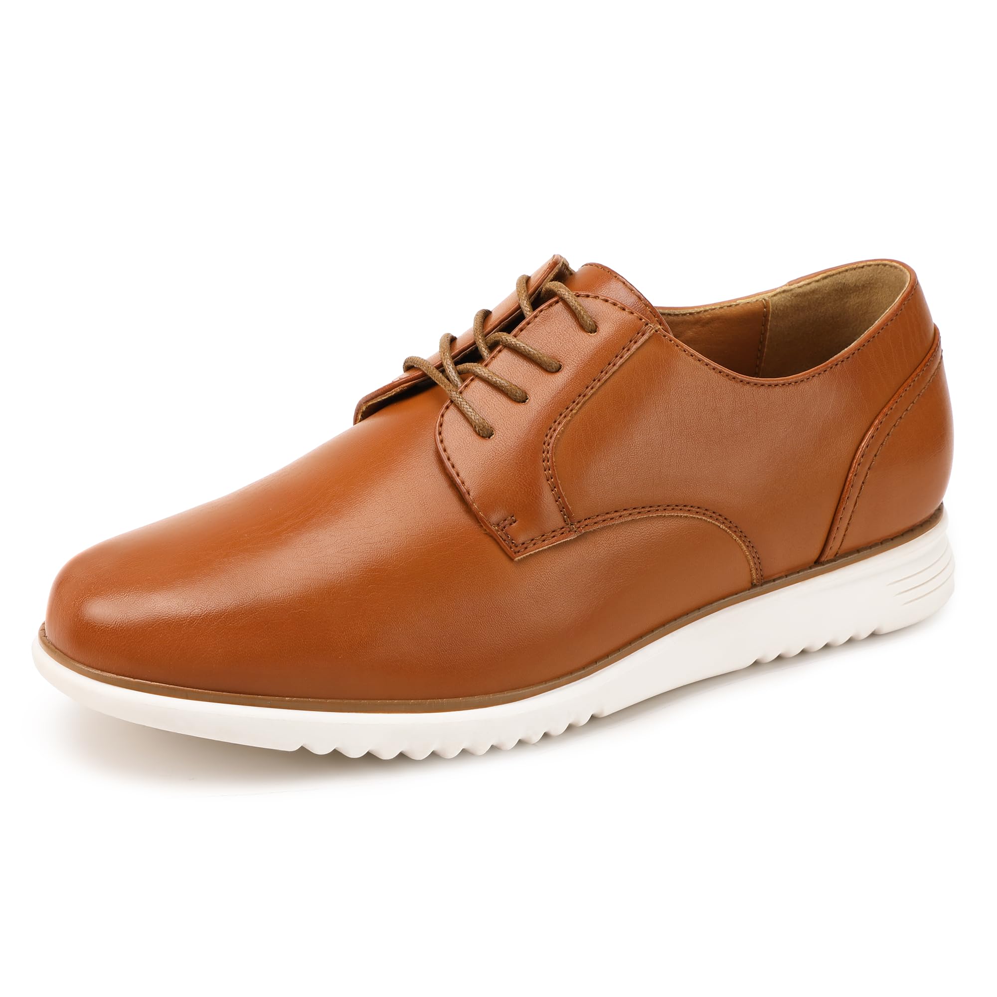 Mofri Mens Dress Shoes Casual Oxfords Shoes for Men Lace-Up Casual Dress Sneakers for Office Business Formal Comfortable