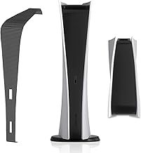 PS5 Dust Cover Net Protector Dust Cover for Ps5 Console 2 PCS Ps5 Console Dust Cover Net Compatible for Ps5 Digital Edition and Disc Edition (2)