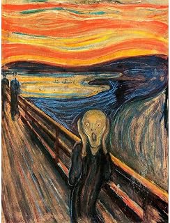Wee Blue Coo Edvard Munch The Scream Old Master Painting Unframed Wall Art Print Poster Home Decor Premium