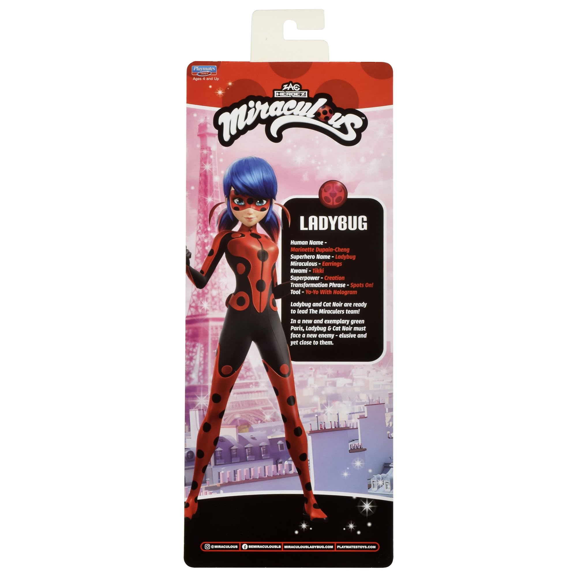 Miraculous Ladybug Staffel 6 Heroez Fashion Doll mit Zubehör von Playmates Toys