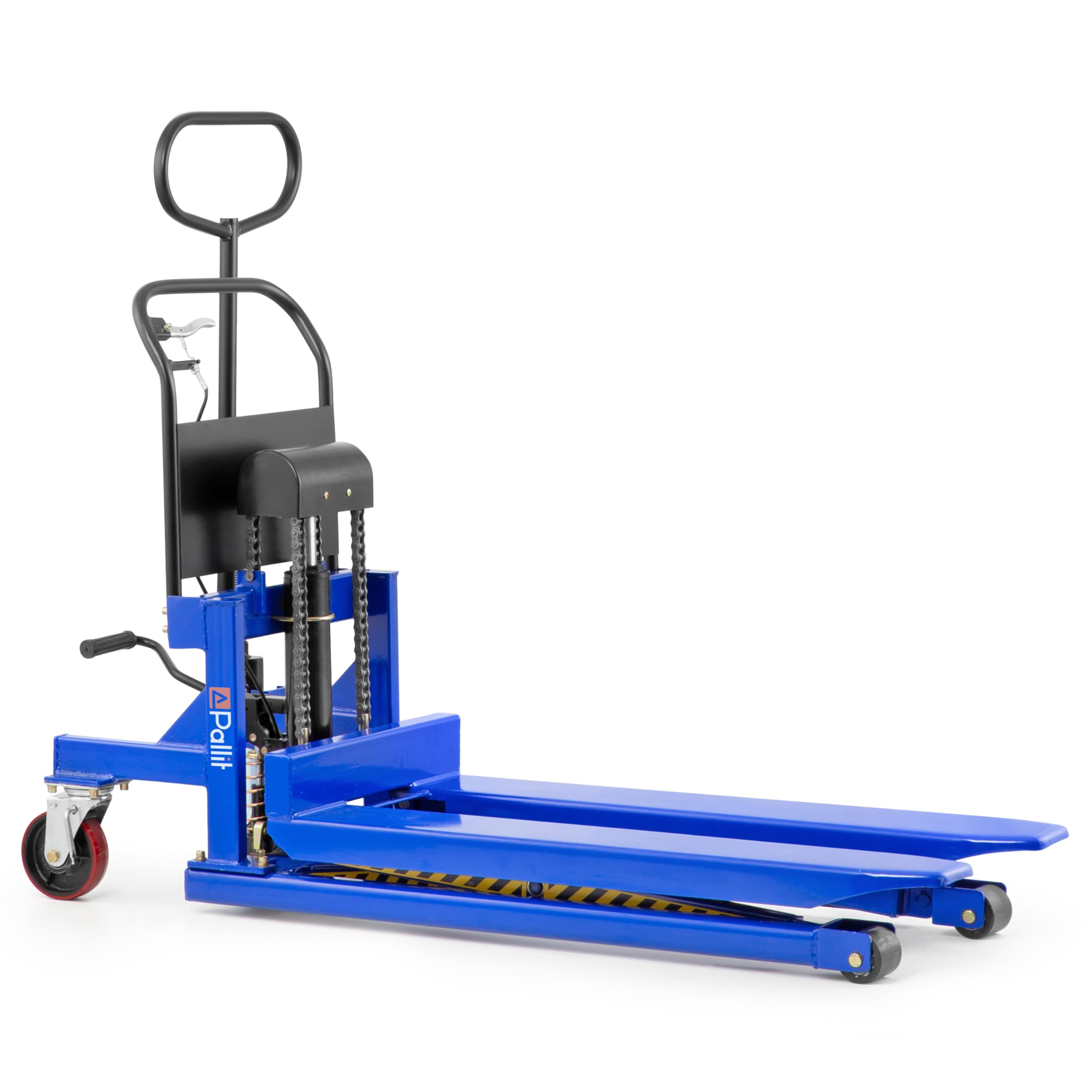 Transpaleta de tijera, carretilla elevadora, transpaleta 1,0 t / 1000 kg - 1115 mm