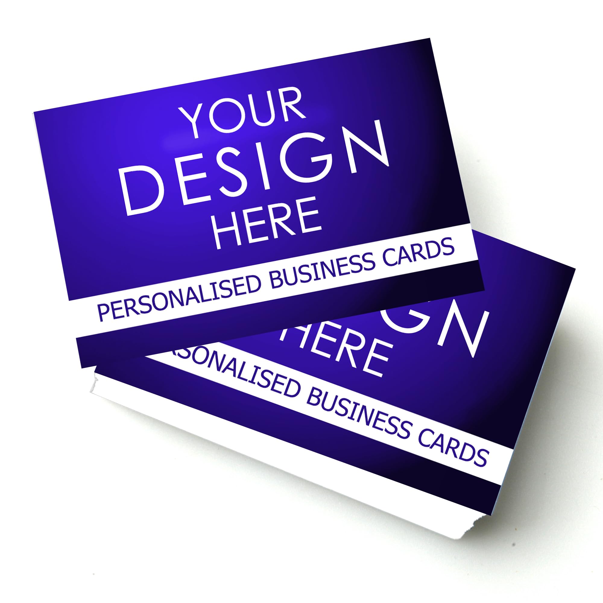 Personalised Business Cards Single Sided, Professional Digital Printing (350gsm Budget, 5000)