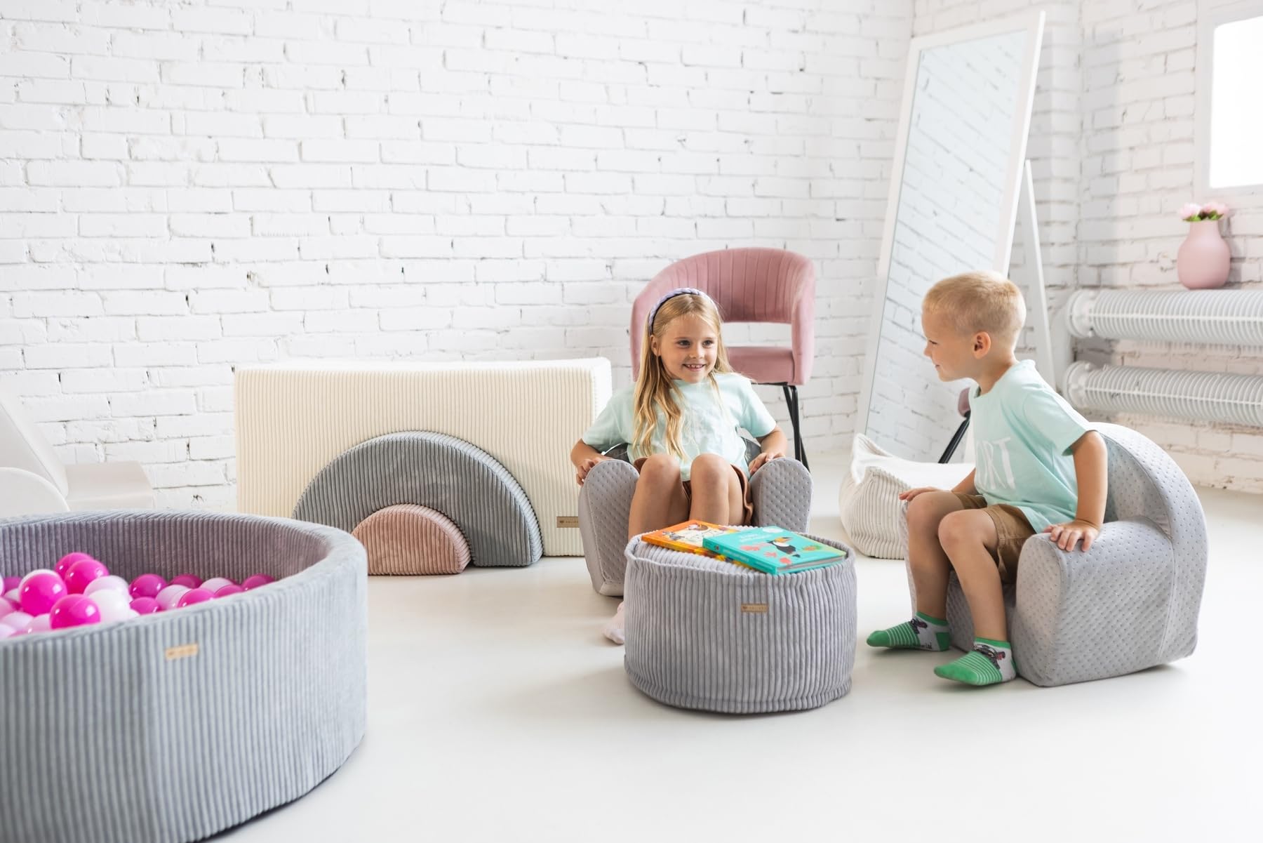 Fauteuil piqué pour enfant