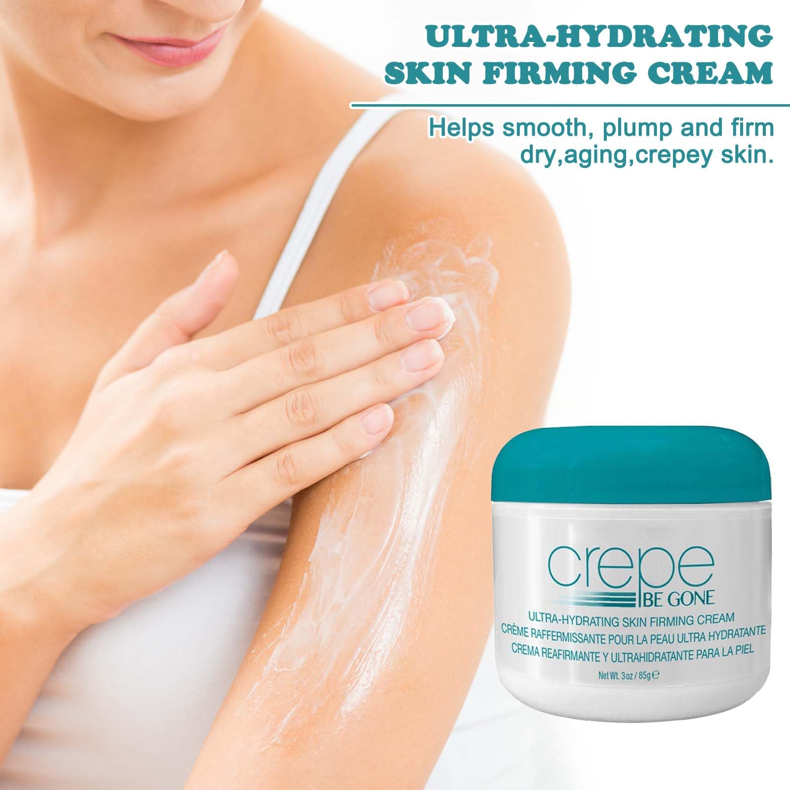 Body Souffle 85g Firming Neck Cream Ultra Hydrating Crepe Skin Firming Cream Body Souffle for Women Deeply Moisturizing Suitable for Neck Chest - Image 2