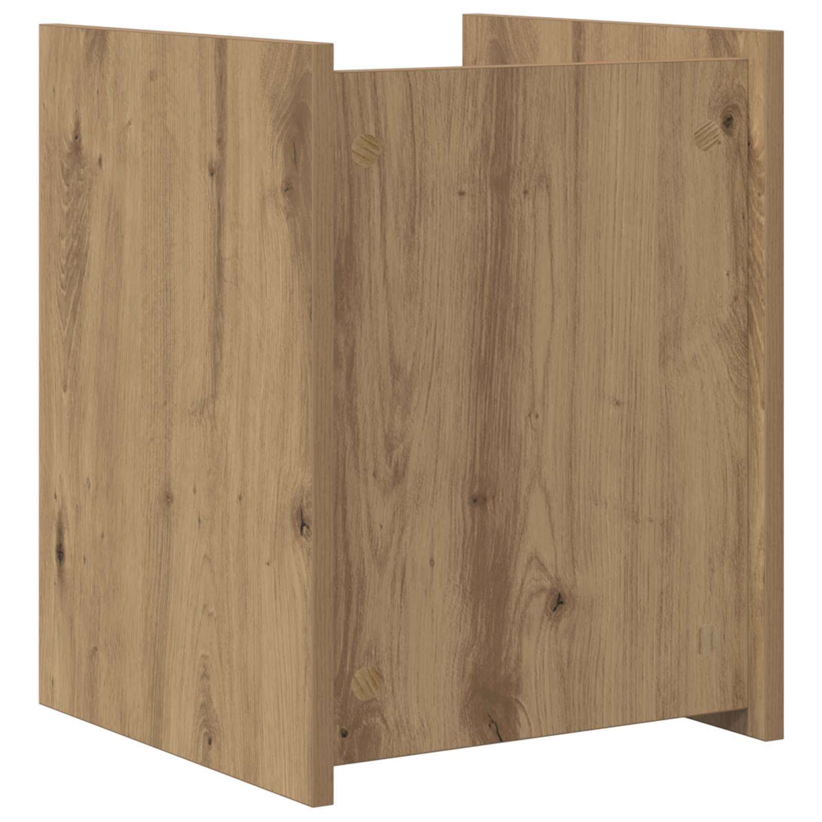 Stojak na czasopisma konstrukcyjne 35 x 35 x 45 cm | Prostokątna konstrukcja, magazyny książek, prosty montaż, łatwa do czyszczenia powierzchnia, do użytku w salonie biurze