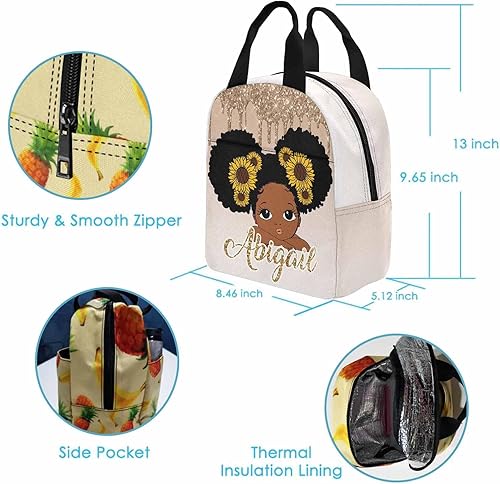 Miniatura 5 de MyPupSocks Mochila personalizada Bolsa de almuerzo Casual Daypack School Bag para regalo de escuela de espalda, Multi15, Mochilas Daypack