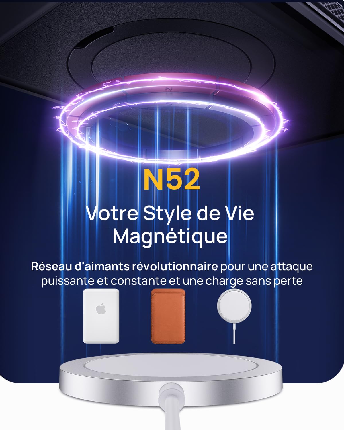 Lanhiem Coque pour iPhone 17 Air Étanche Antichoc avec Support Intégrale | Noir,IP68 Waterproof,Magnétique,Double Renforcé,360 Protection Écran+Caméra,Antipoussière,Avant et Arrière Housses,Chantier