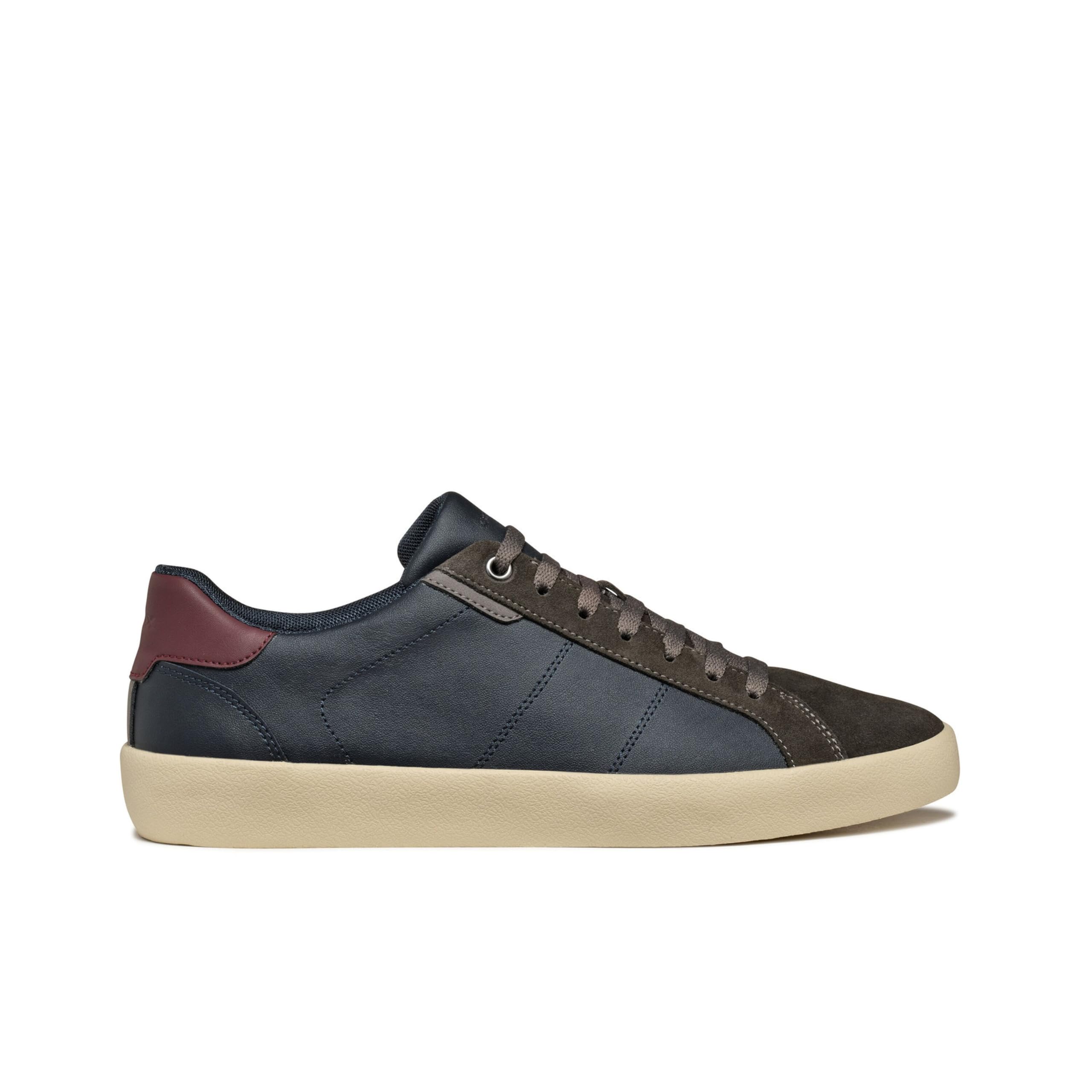 Geox Men's U Affile A Trainers, Navy Mud, 10 UK
