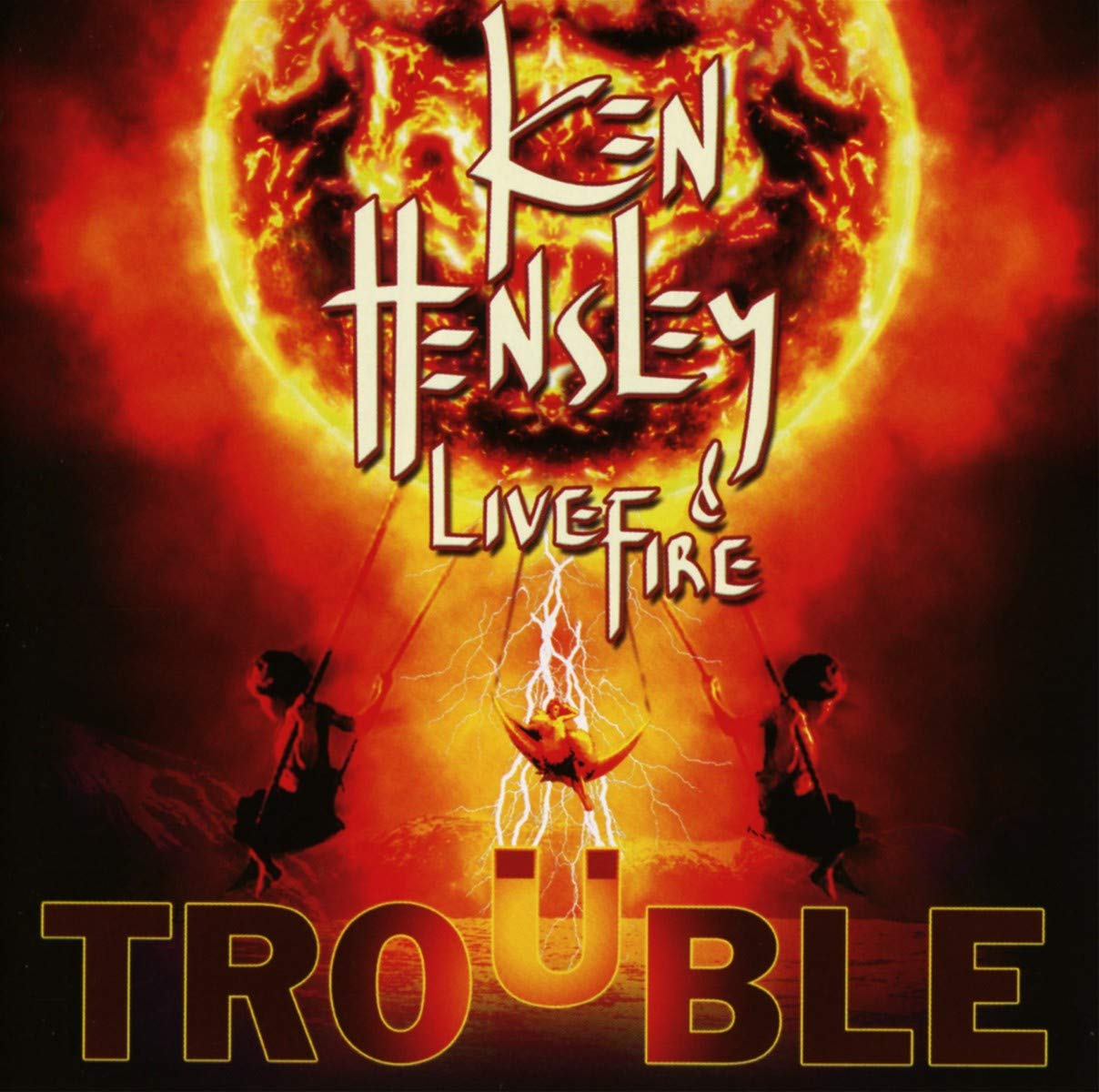 Ken Hensley & Live Fire - Trouble (2013)  CD  NEW/SEALED  SPEEDYPOST