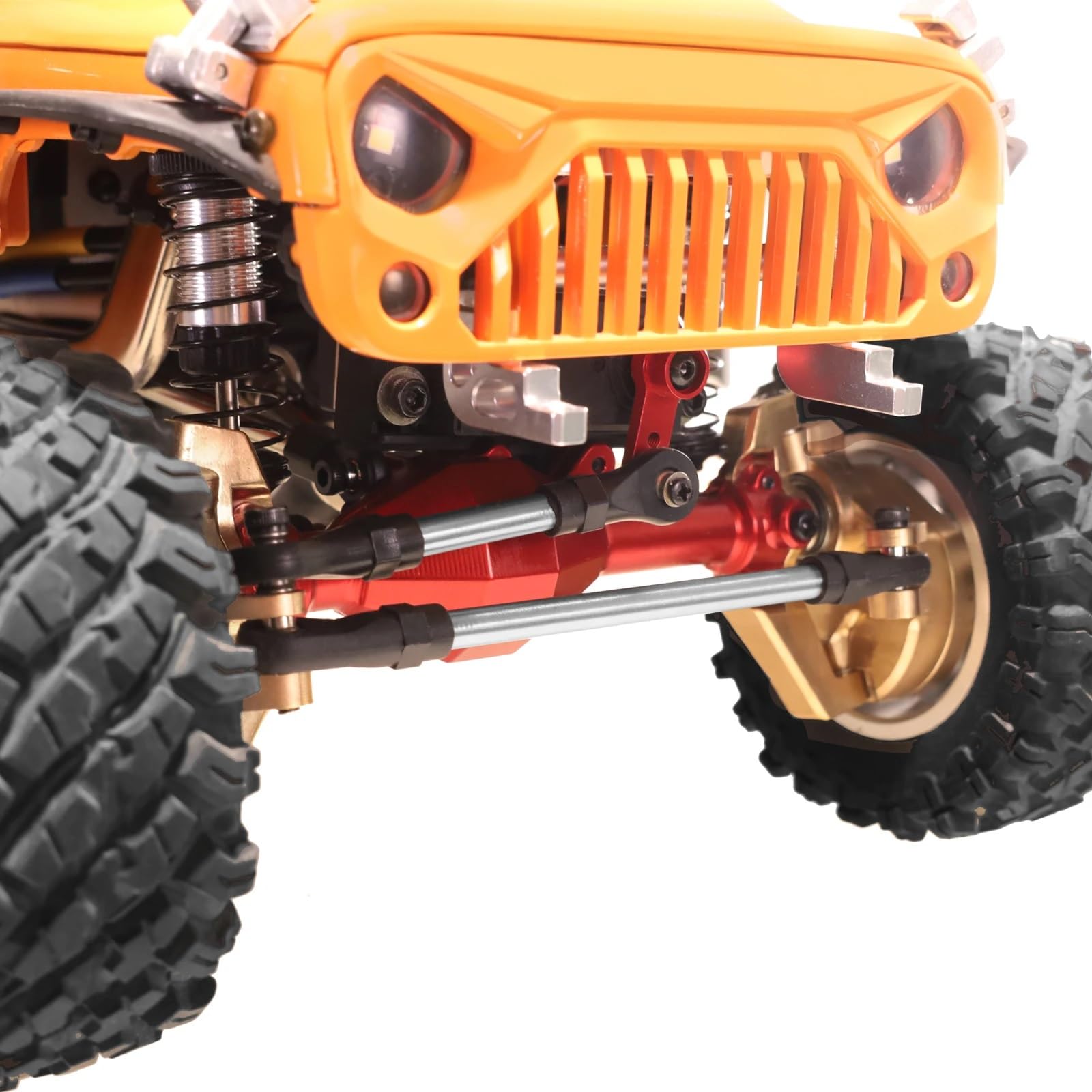 pour MJX pour Hyper GO H12Y + 1/12 Pièces Rechange pour Voiture Télécommandée Biellette Direction Rotule Nylon Acier Inoxydable Rc Jouets Accessoires