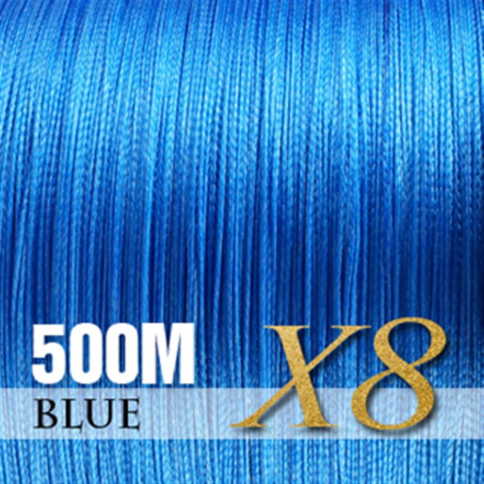 UNNS Angelschnur Geflochtene Angellinie 8 Stränge 50 0m pe Multifilament-Kabelfischerei Tackle 2020 for das Fischen von Japan Salzwasser 20-88lb Angelschnüre (Color : E, Size : 0.4mm-60LB)