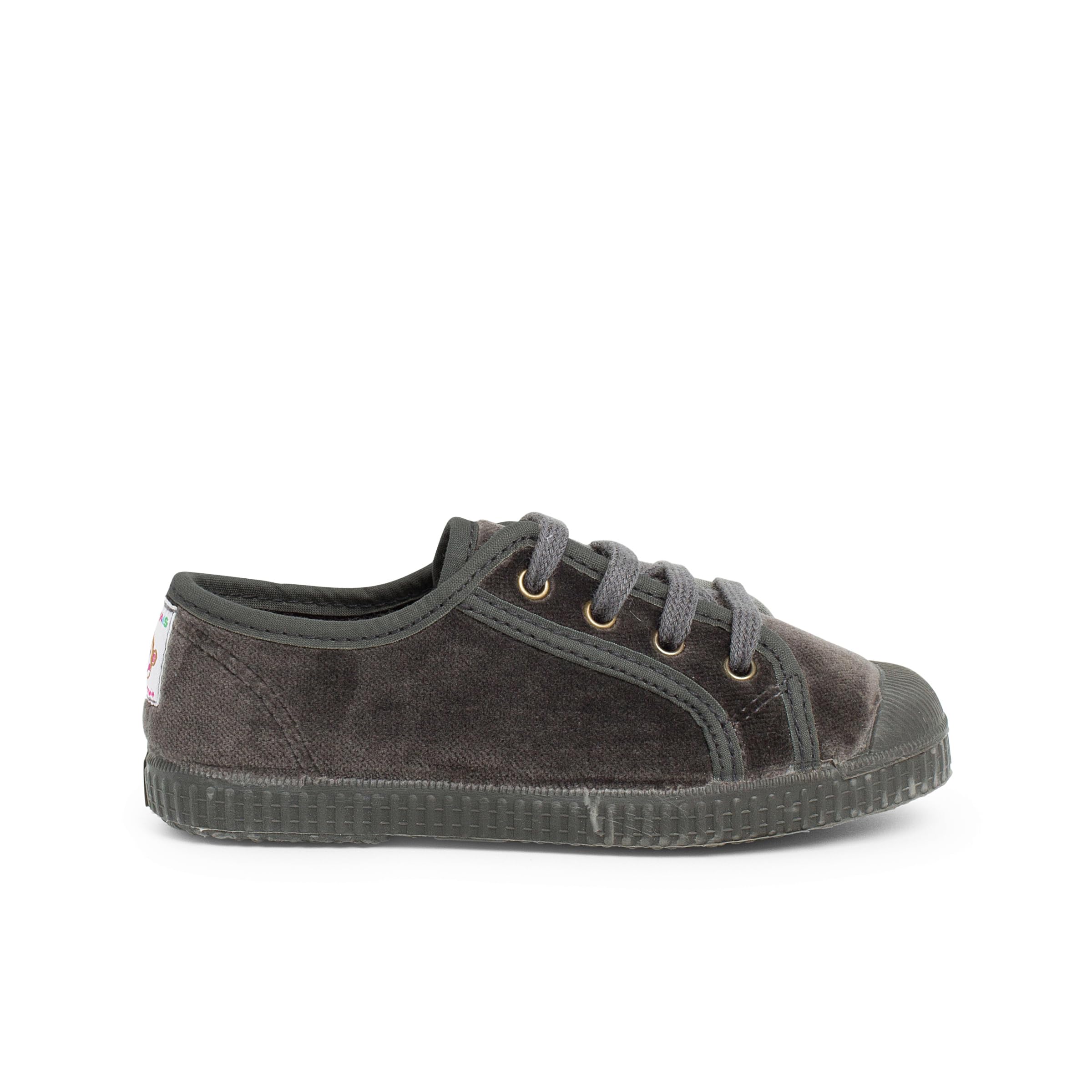 Pisamonas Zapatilla Terciopelo con Cordones