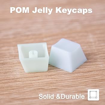 Amazon | HMANE 109キー POM ゼリーキーキャップセット