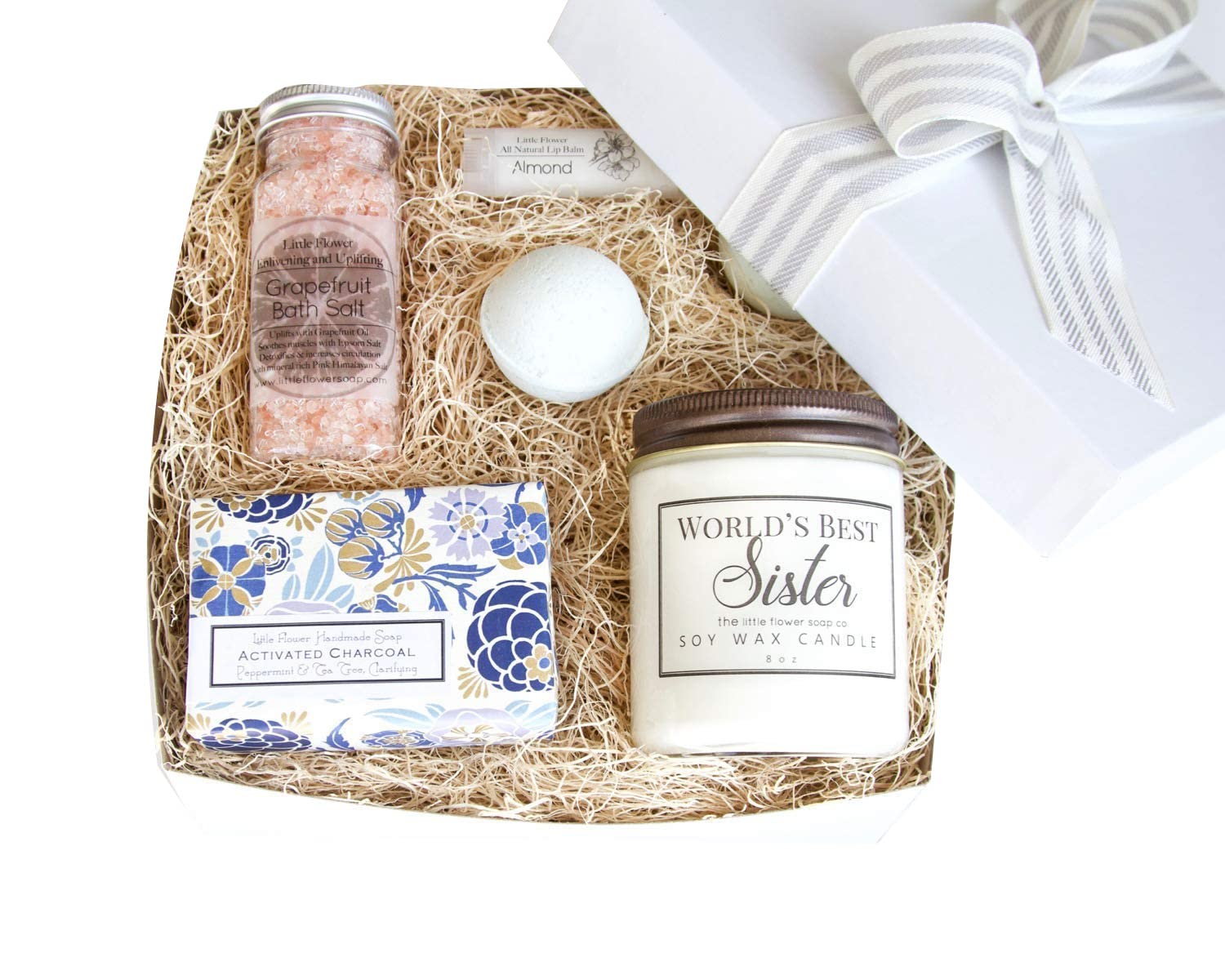 Worlds Best Sister Gift - Relaxing Spa Gift Box