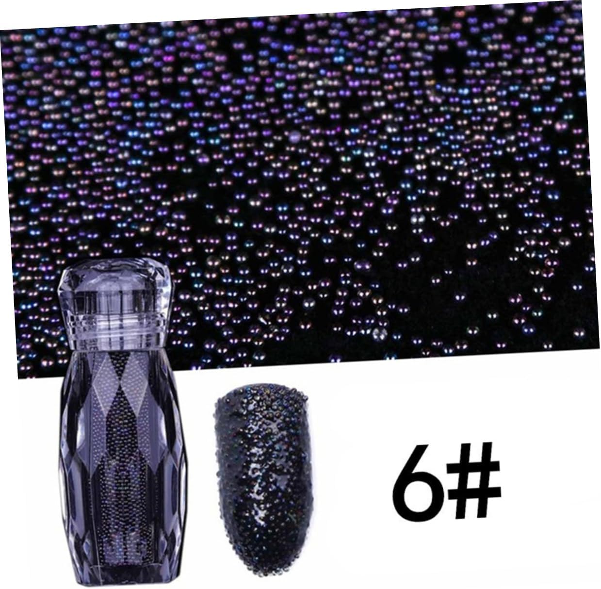 5pcs Multicolored Nail Art Rhinestones Beads for DIY Manicure Accessories Nail Decoration Stickers Colorful Designs for Enthusiasts