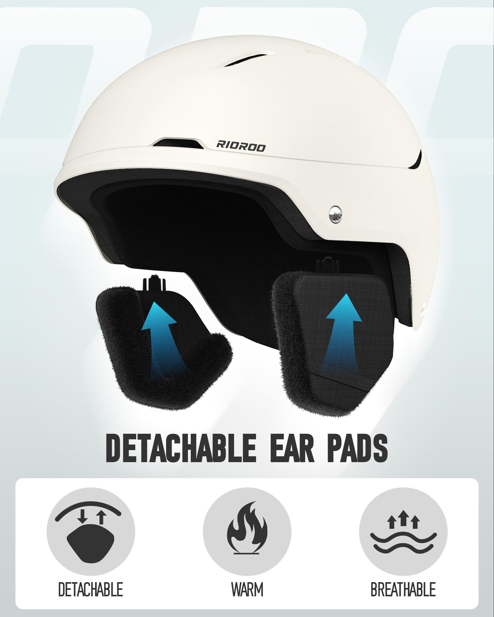 Kask narciarski z zestawem gogli ochronnych, regulowany kask sportowy Vent z goglami ochronnymi, odpowiedni do sportów na śniegu, snowboardzie, nartach i nartach, wiatroszczelny, odpowiedni dla