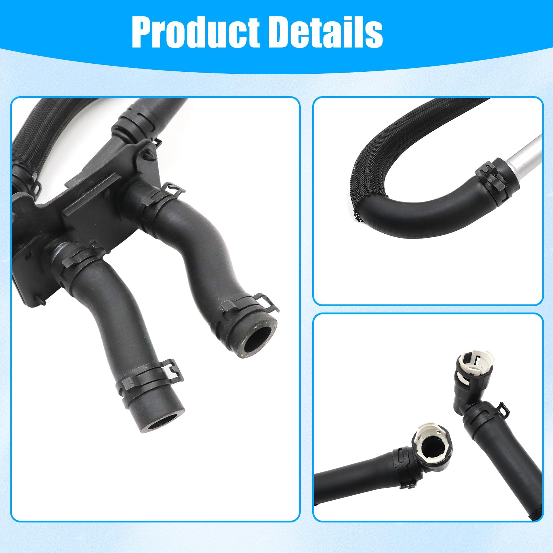 GXARTS Heater Hose Assembly 55038032AK Fit for Jeep Grand Cherokee