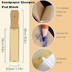 Mélanger des abrutis, 9pcs Mélanger les souches, mélanger les stylos à éponge et le crayon de papier, lavable & Réutilisable, Tortillions de mélange d'art en papier pour l'artiste étudiant Dessin de dessin de charbon