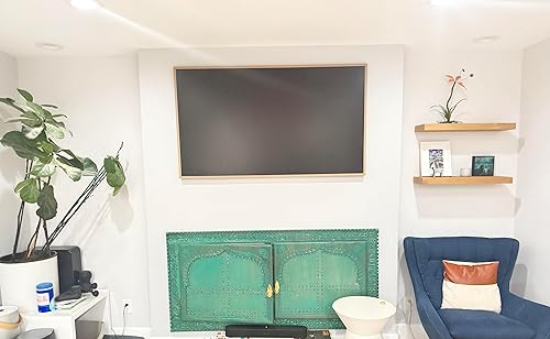 Vista 137 de joelsantiques - Estante rústico y contemporáneo con soportes, pino macizo, hecho a mano en Estados Unidos, 2 pulgadas de grosor x 8 pulgadas de Gris