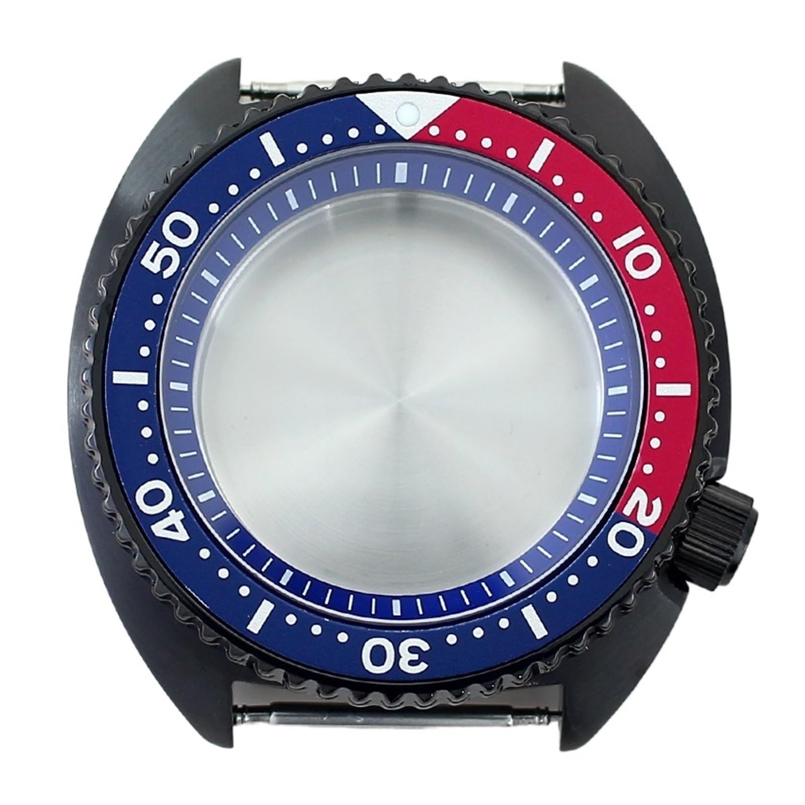 1pc 45mm Watch Accessories Men's Case Sapphire Crystal With Chapter Ring For NH35 NH36 NH34 NH38