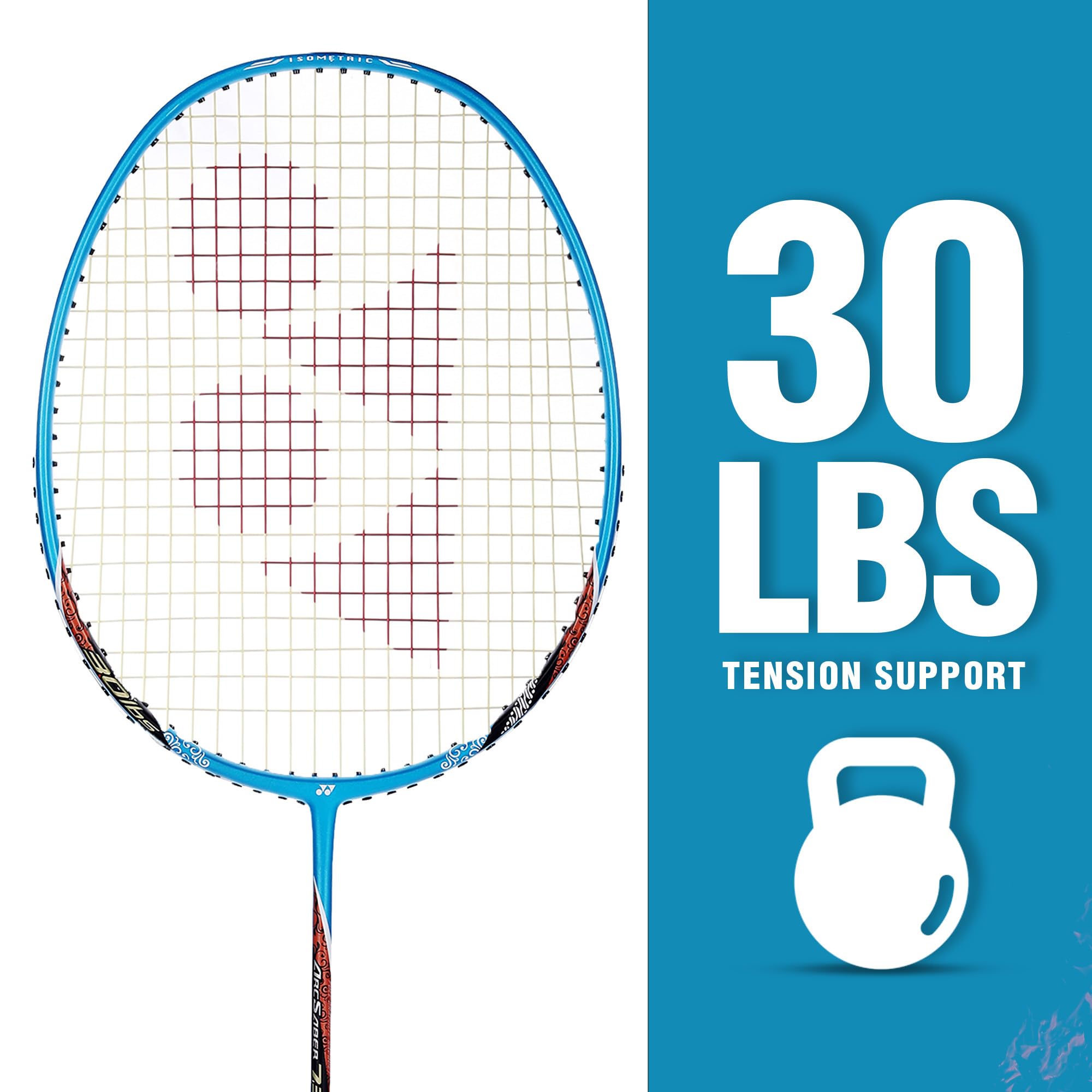 Yonex Carbon Graphit Badmintonschläger Arcsaber 73Light Turquoise G4 5U