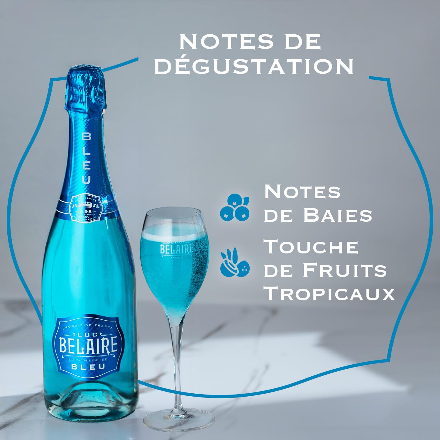 LUC BELAIRE BLEU 9.9° 75 006