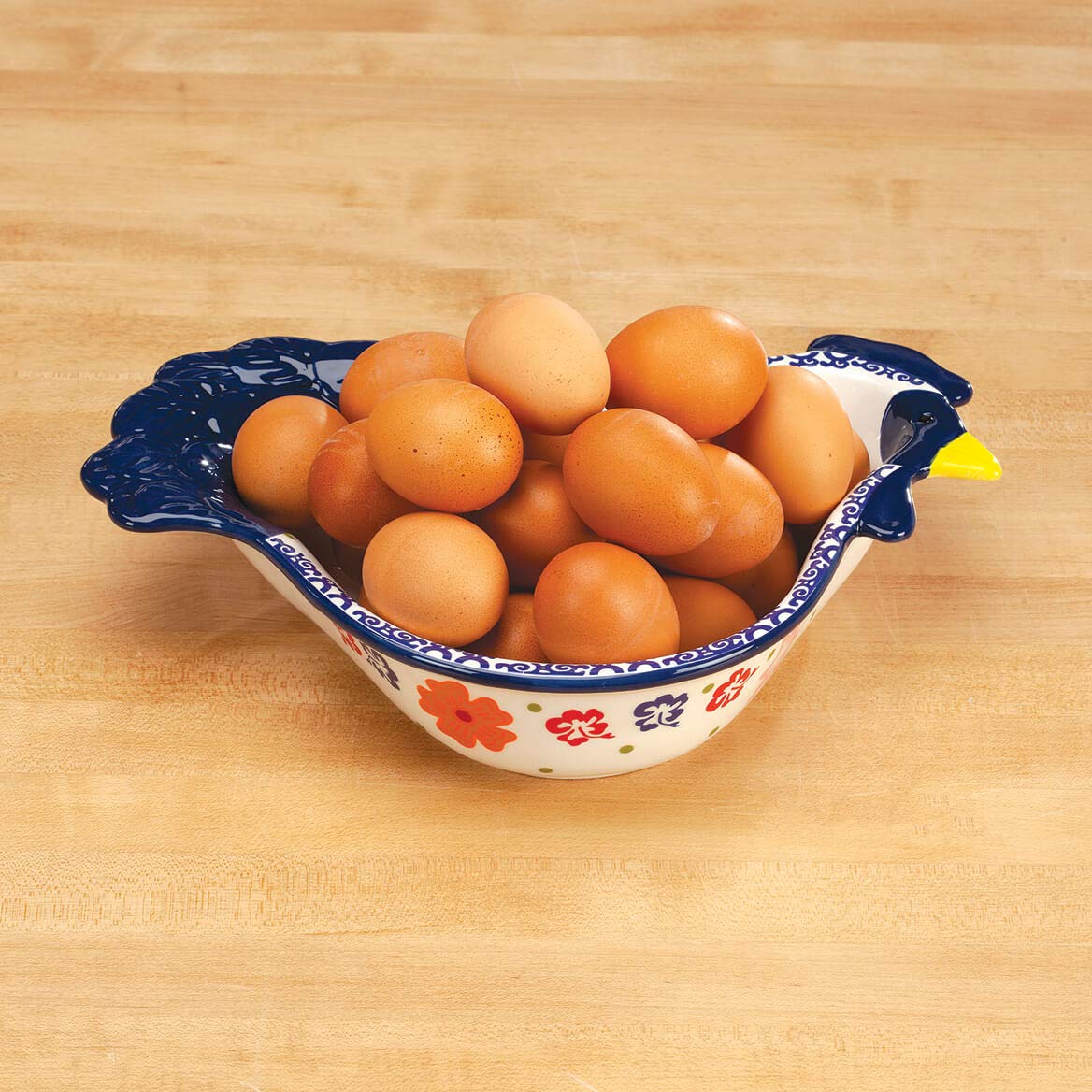 Rooster Serving Bowl