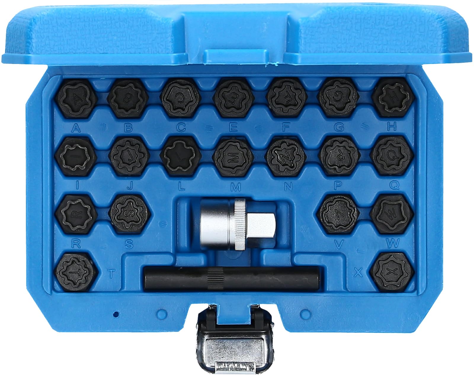 BRILLIANT TOOLS BT691360 Felgenschloss-Sortiment | für Audi 22-TLG. [Powered by KS Tools]