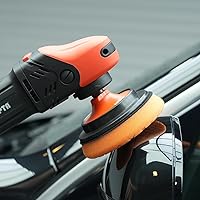 Vista 9 de SPTA 2 placas de respaldo flexible rotativas RO, almohadilla de respaldo suave de poliuretano de cara de aro y bucle, utilizada en pulidora rotativa