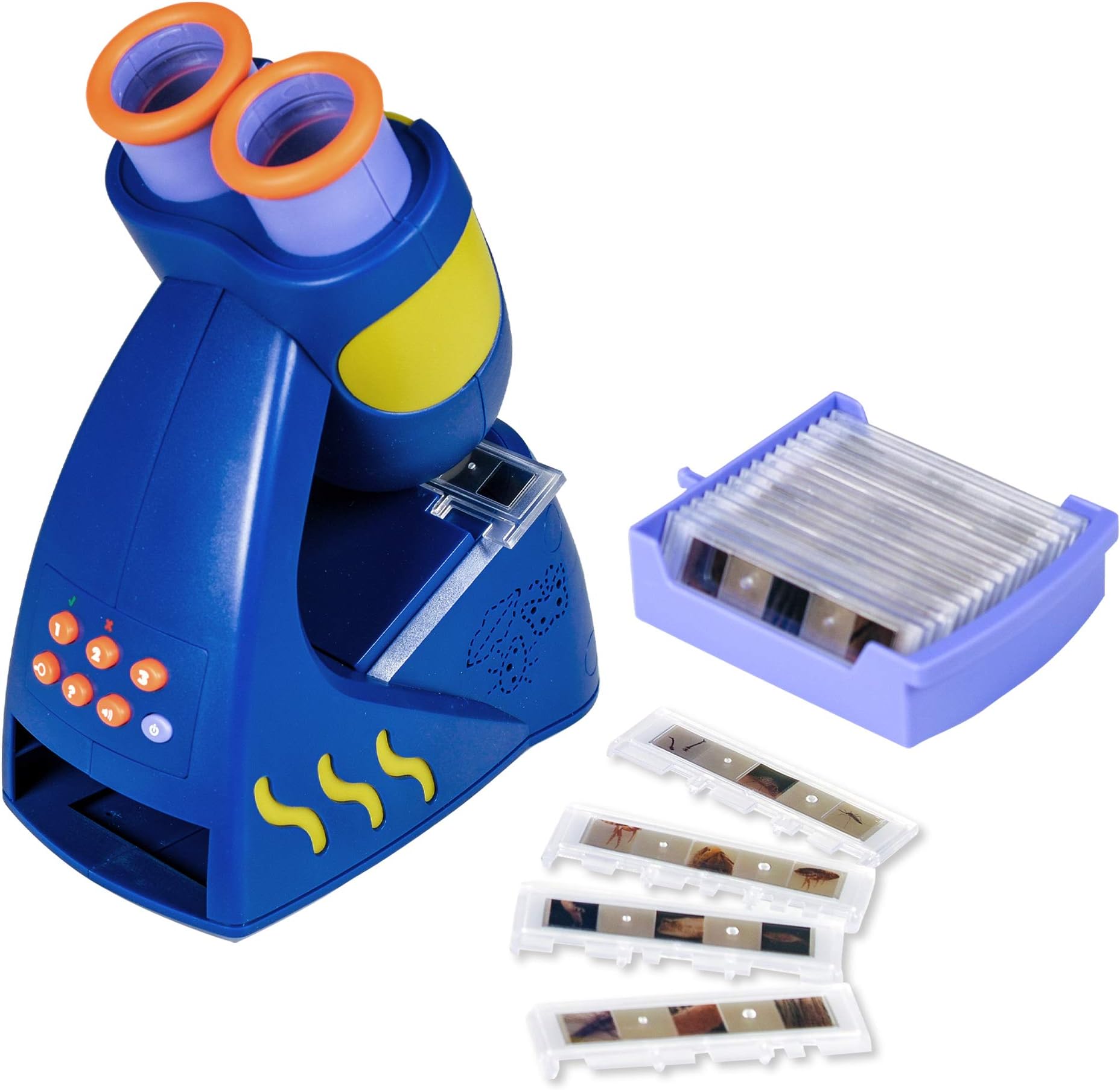 Educational Insights Geosafari Jr. Talking Microscope, Brown Box Packaging