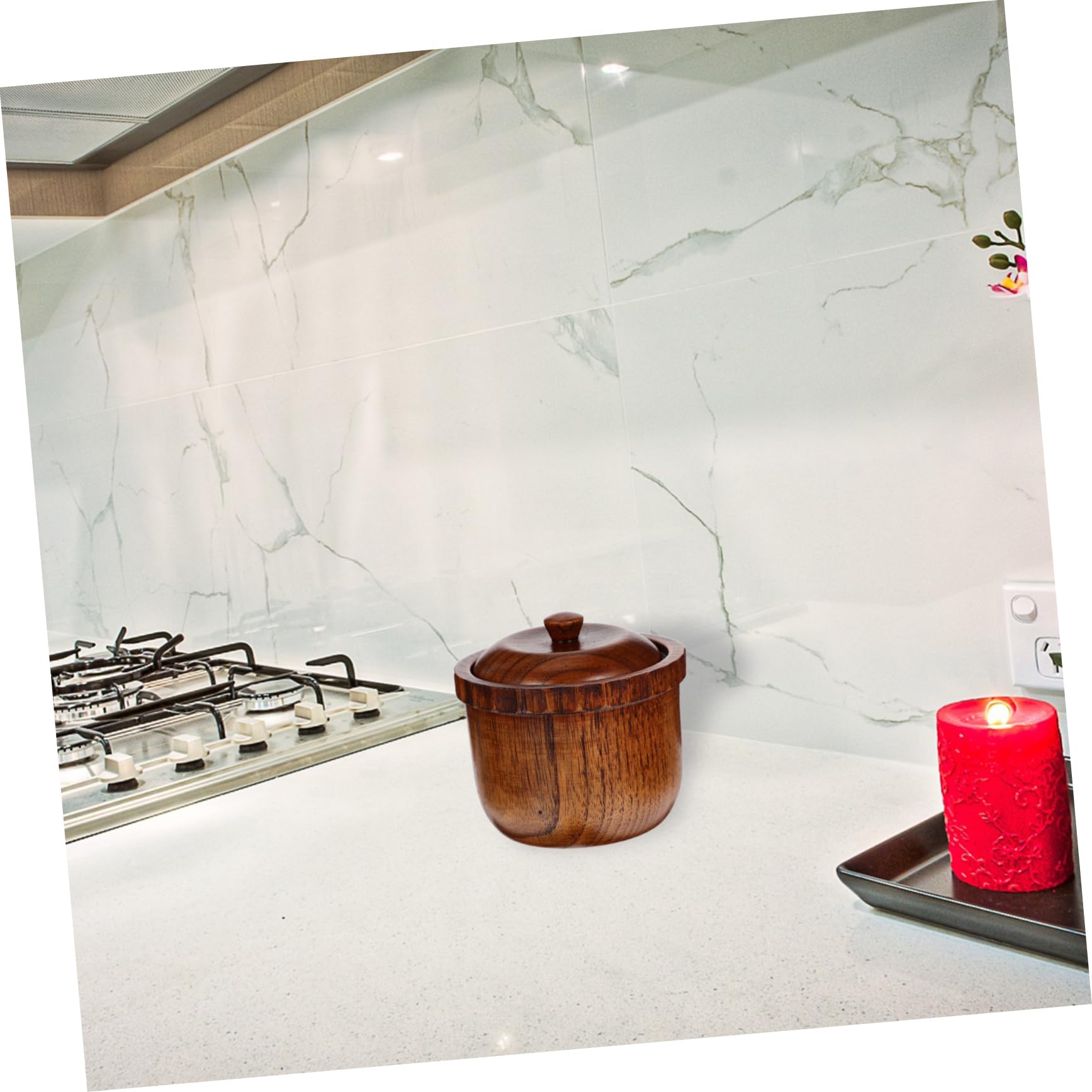 SOLUSTRE Portable Vinegar Dispenser Vintage Seasoning Bottle with Lid Elegant Soy Sauce Jar for Kitchen Easy Clean and Impurity Protection