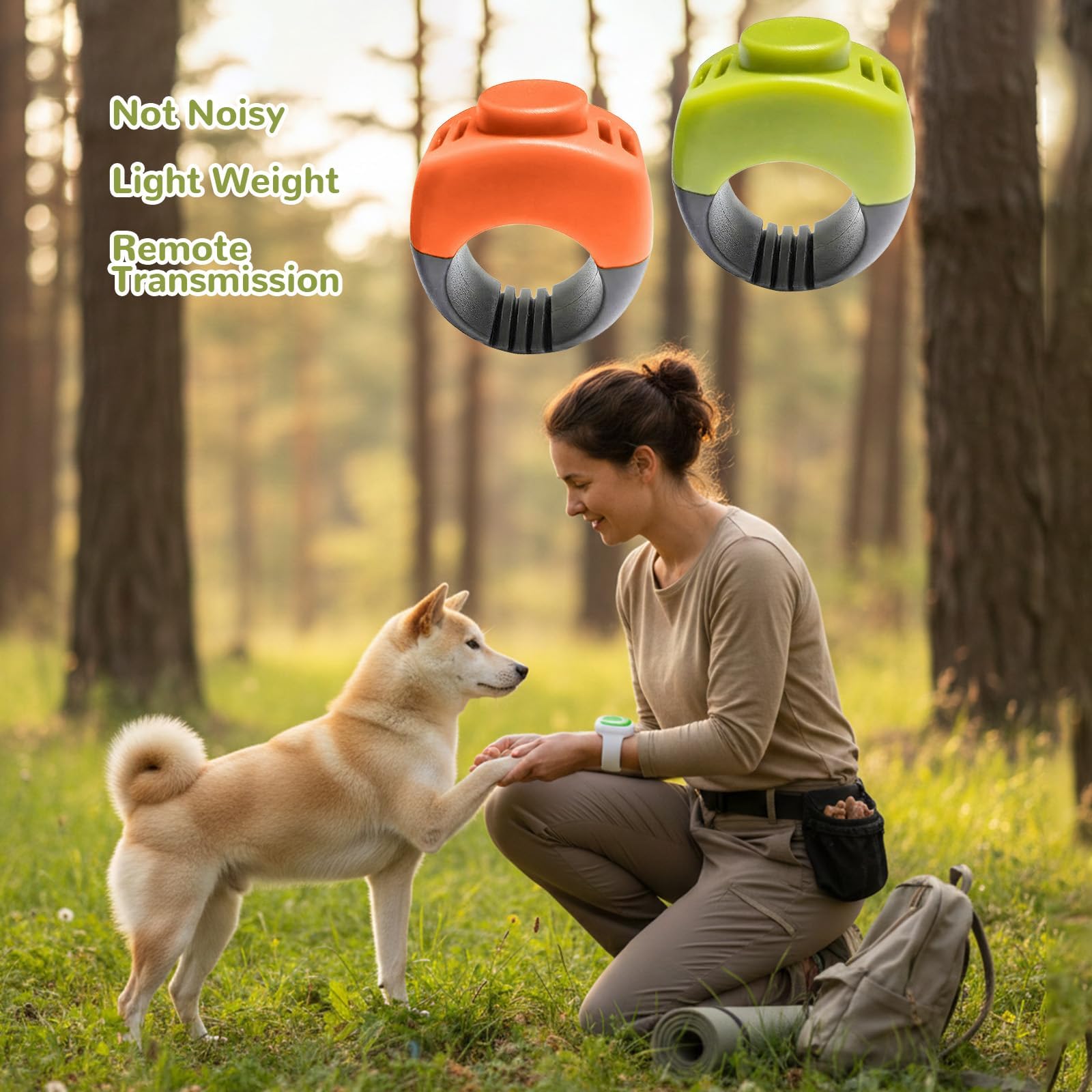 Confezione 4 Clicker per Dita per Cani (19mm/21mm), Pratico Clicker per Addestramento Cane Clicker Cat Clicker Dog per Addestramento di Cani, Gatti E Cavalli, Addestramento al Richiamo