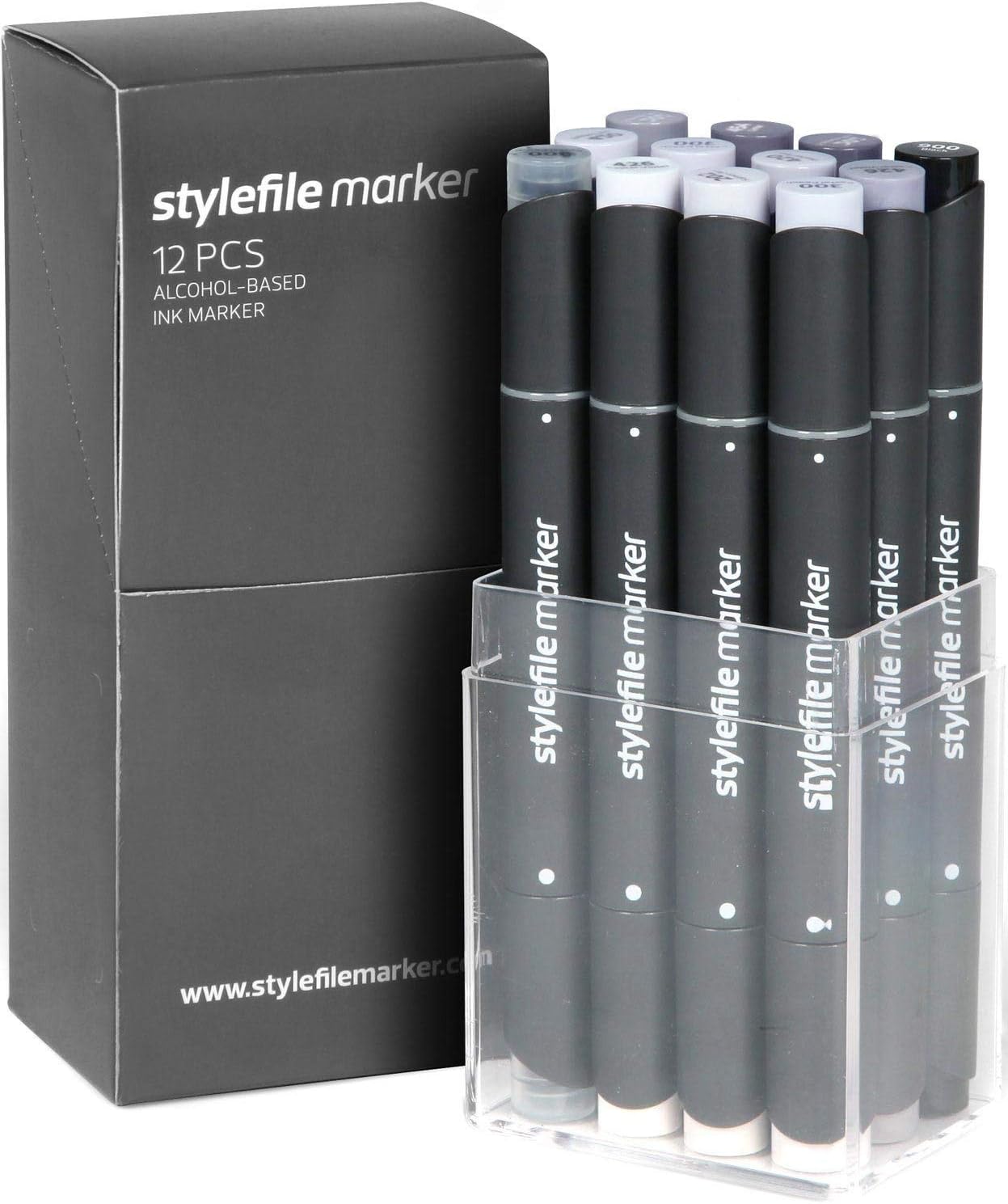 Marker Set of 12-Cool Grey Set