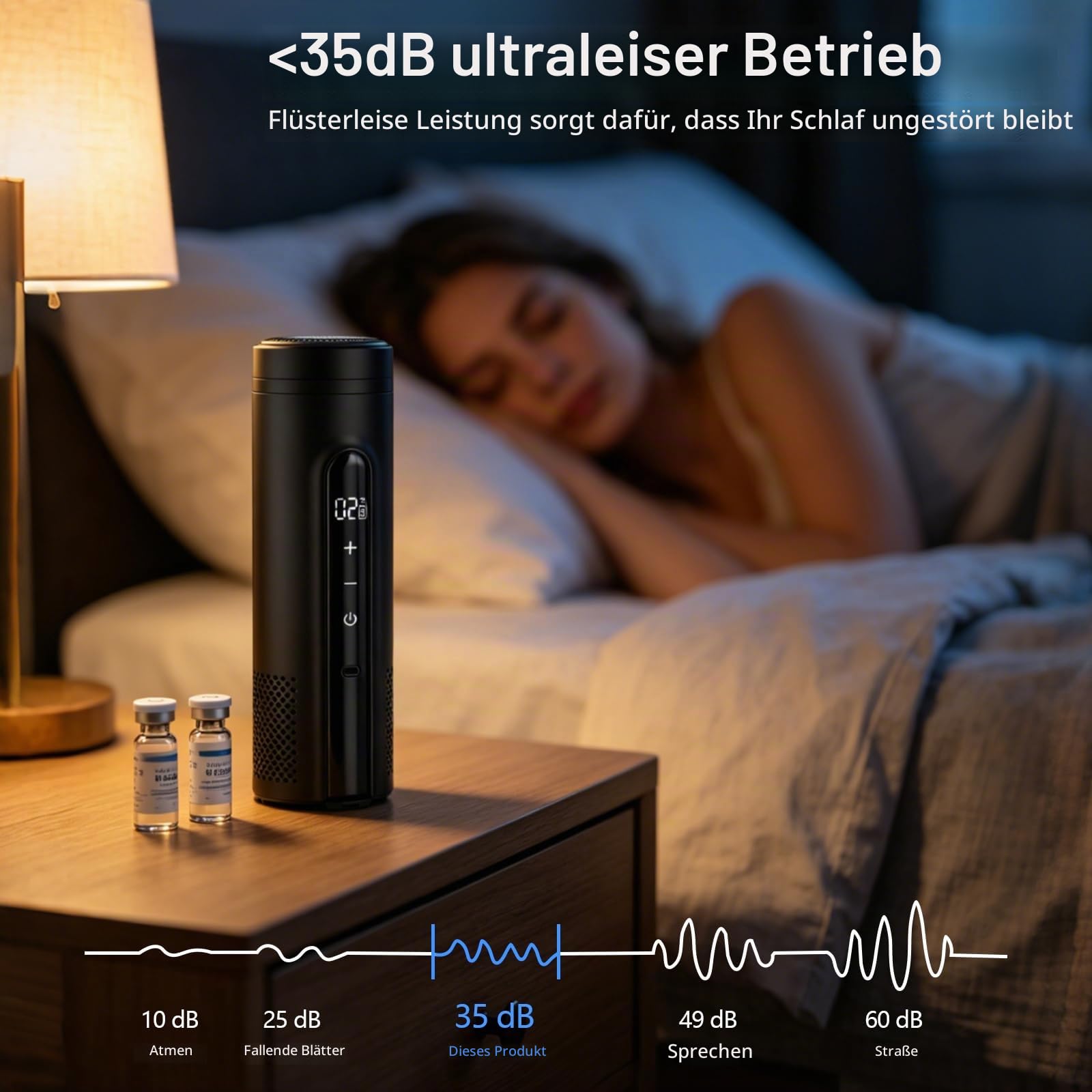 Insulin Kühlbox Elektrisch, mit 2x10200mah Wechselakkus | 12-24 Std. Laufzeit, 0–18 °C Tragbarer Insulin Pen Kühler, USB Insulin Kühltasche für Reisen, für bis zu 7 Pens geeignet