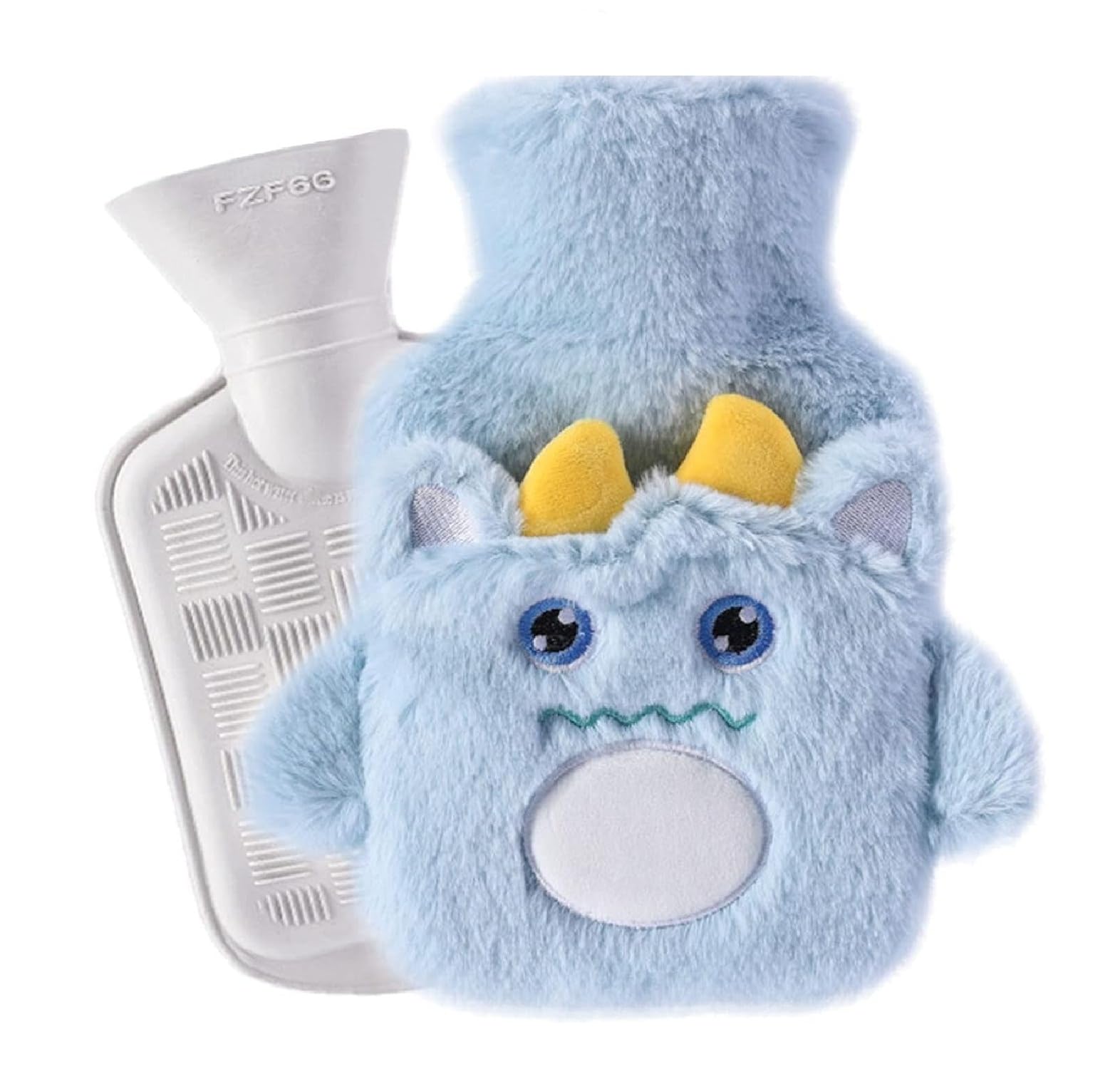 Onprix 1 Litre Hot Water Bag with Novelty Plush Super Soft Cover Premium Natural Rubber Bag for Cosy Nights, Pain Relief, Back, Neck (Multi) (B0CXTH5F9F) Amazon Price History, Amazon Price Tracker