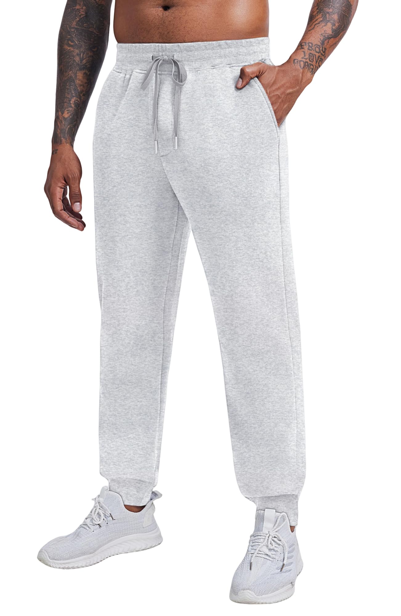 Giacche e pantaloni casual in pile termico da uomo