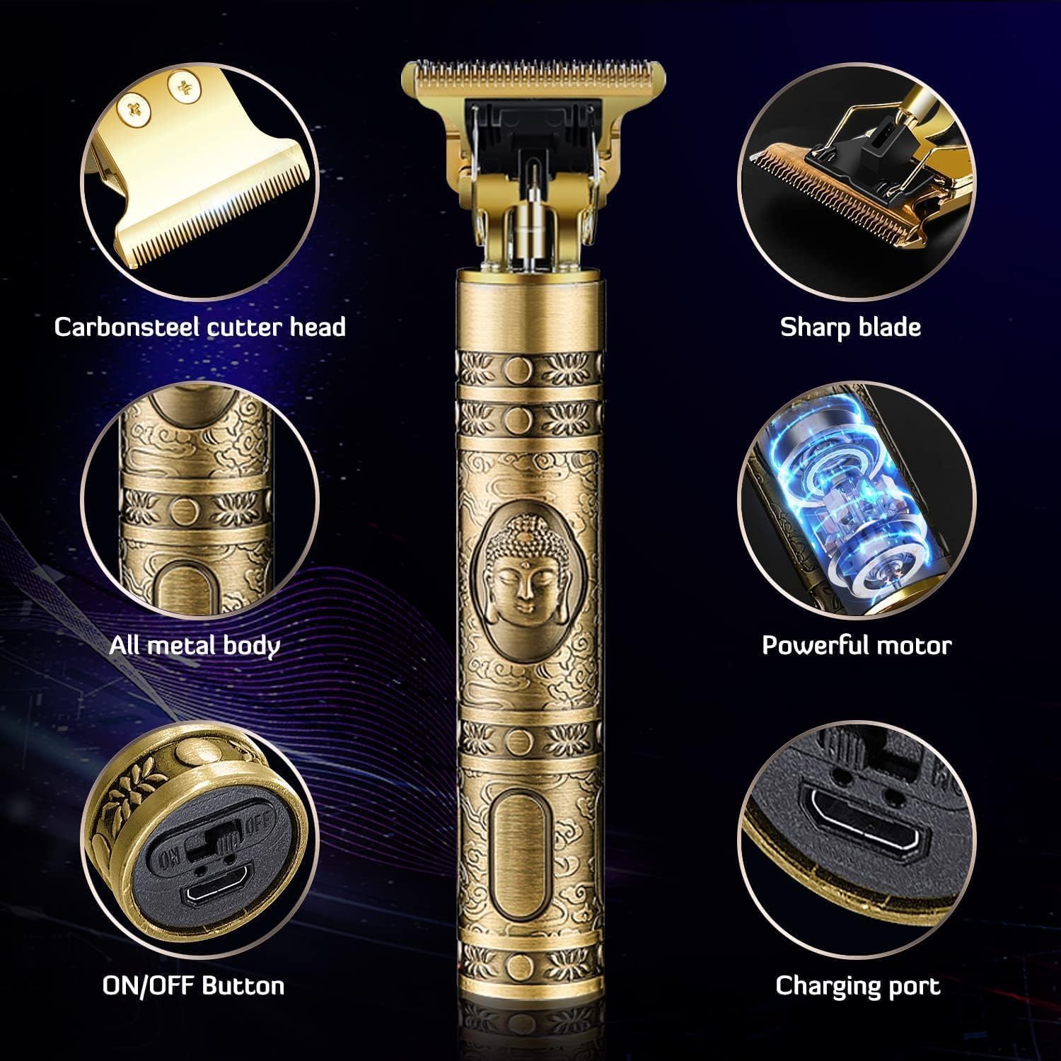 SYGNIUS Electric Hair trimmer for men, Hair Clippers for Men, Electric Trimmer for Hair cutter, Zero trimmers for men, professional trimmer for men 2