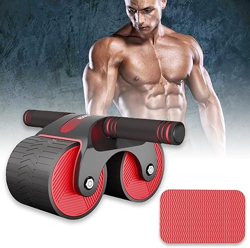 Rodillo AB, Automatisches Rebound-Bauchrad, Bauchroller Pedal Puller, Bauchroller Muskel Trainer, Rueda abdominal de rebote automático para